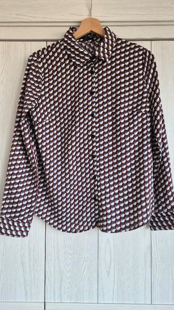 Dameshemd, maat M, Kleding | Dames, Blouses en Tunieken, Maat 38/40 (M), Meerkleurig, Ophalen of Verzenden, Zo goed als nieuw