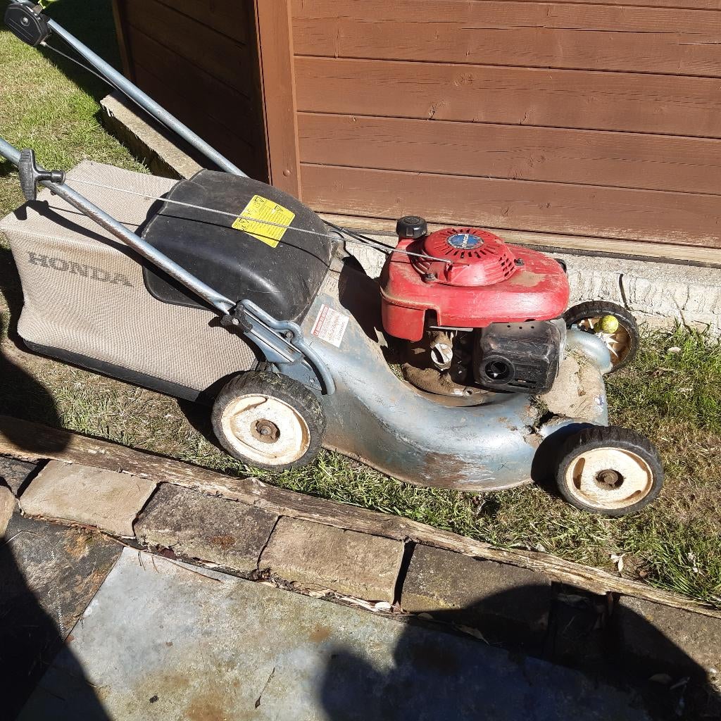 tondeuse honda HRG465C2, Enlèvement, Utilisé, Honda, Sac de ramassage