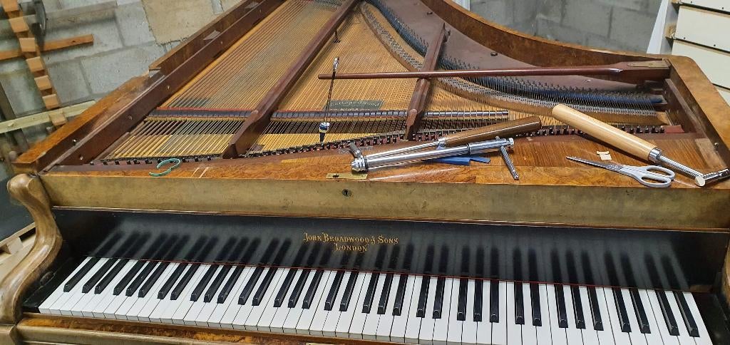 vleugelpiano, Muziek en Instrumenten, Piano's, Gebruikt, Vleugel, Ophalen