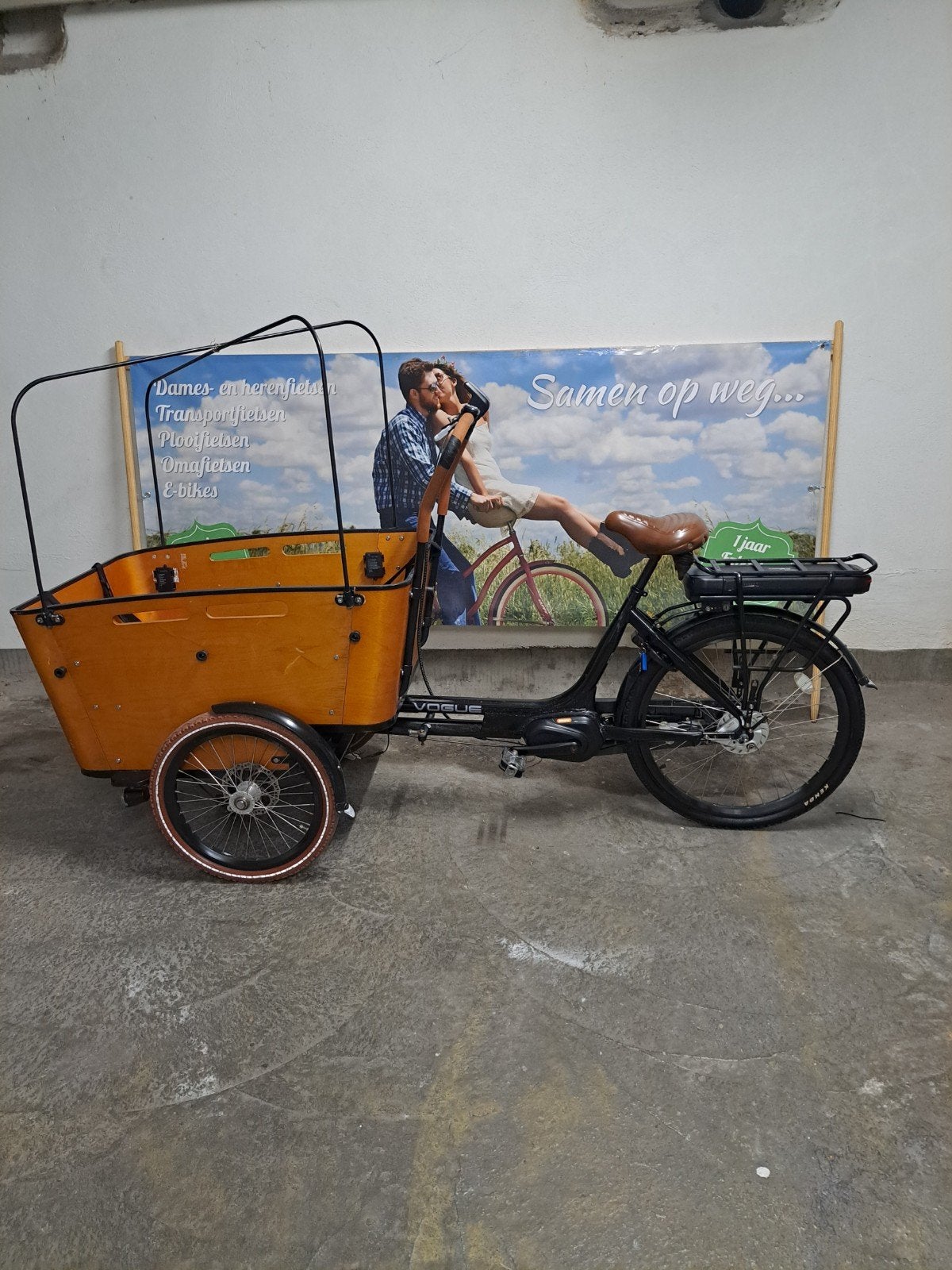 Bakfiets voque bj 2022, Ophalen