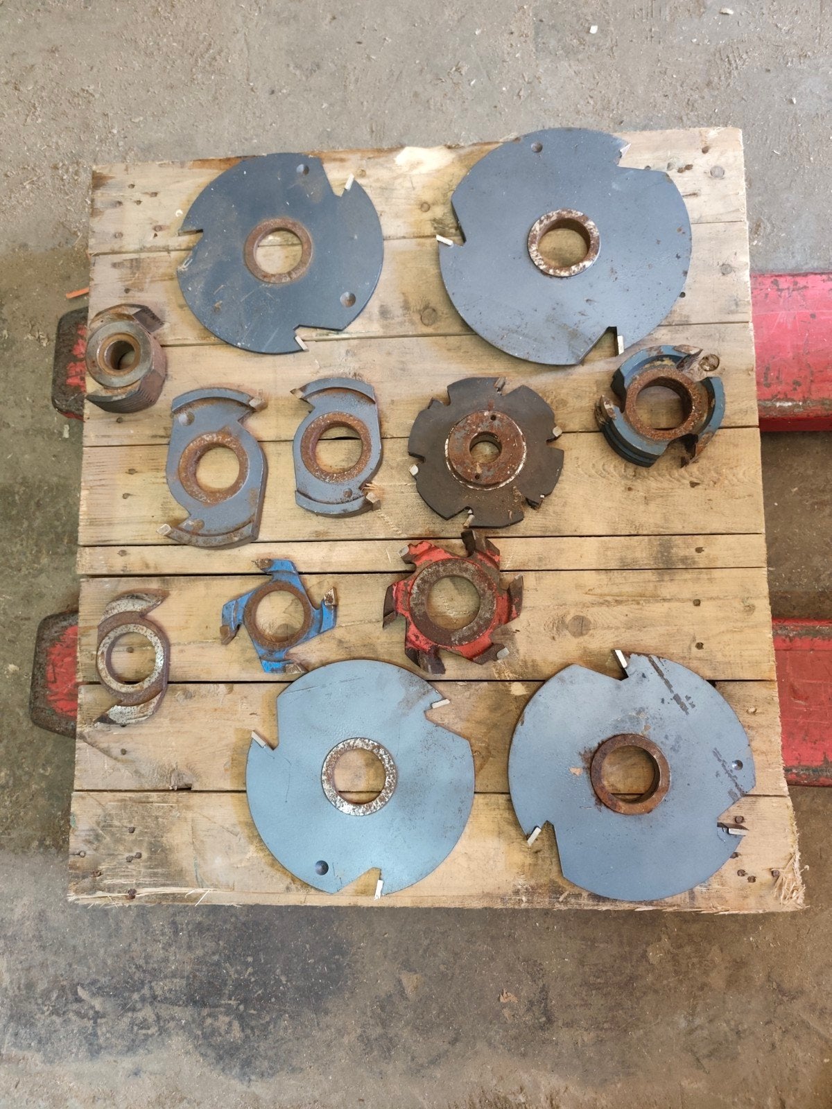 Lot d'outils de toupie, Bricolage & Construction, Outillage | Fraiseuses, Enlèvement