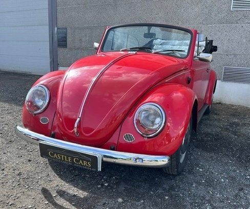 VW Kever Cabrio - 1969 - topstaat, Auto's, 4 zetels, Achterwielaandrijving, Zwart, Cabriolet