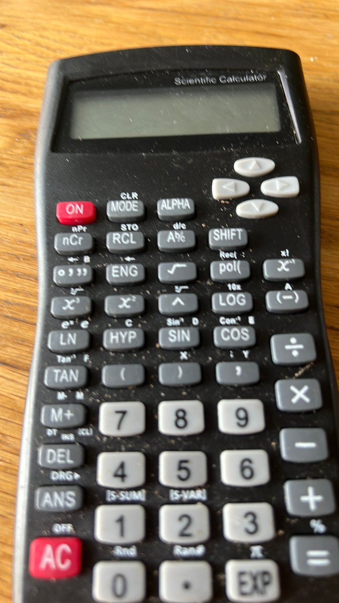 Calculatrice scennic, Ophalen of Verzenden, Gebruikt