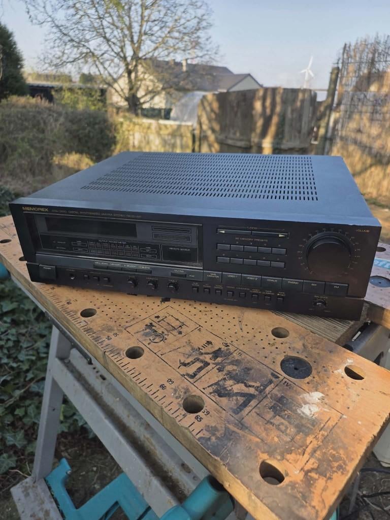 MEMOREX STAV-3100 - Ampli-tuner receiver (Tandy Realistic), Enlèvement ou Envoi, Utilisé, Stéréo