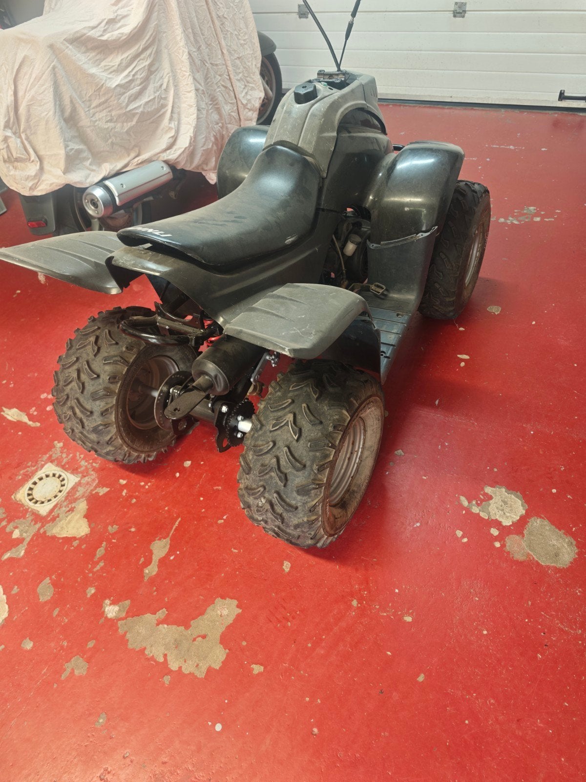 Quad Dinli 100cc , 2 temps, entièrement restauré,
