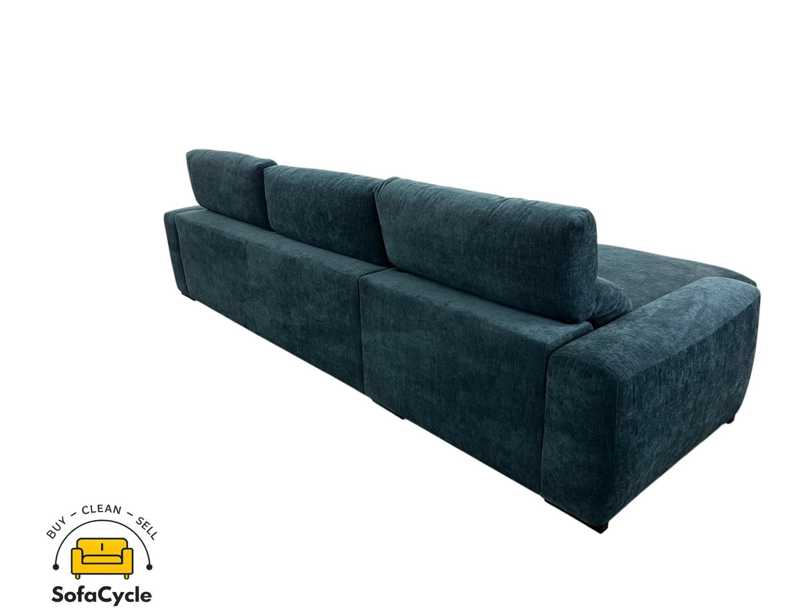 Siège d'angle avec couchage +coffre de rangement — Overstock, Neuf, Enlèvement ou Envoi, SofaCycle, Tissus