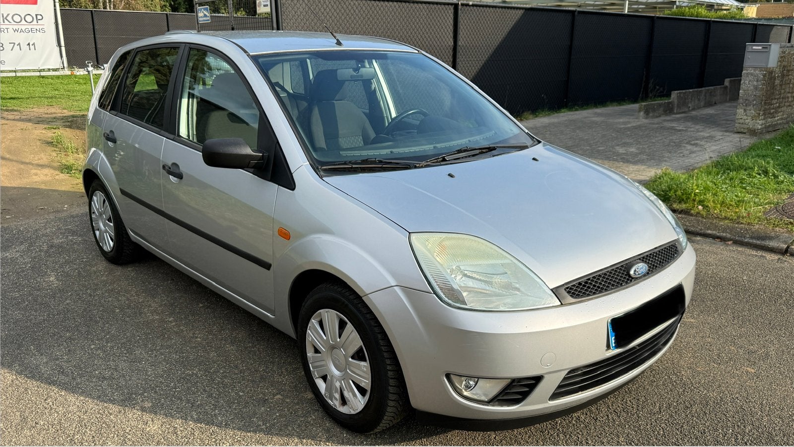 Ford Fiesta 1.4 Tdci | Start & Rijdt - Airco | 4 Deurs, Autos, Argent ou Gris, Achat, 4 portes, Entreprise