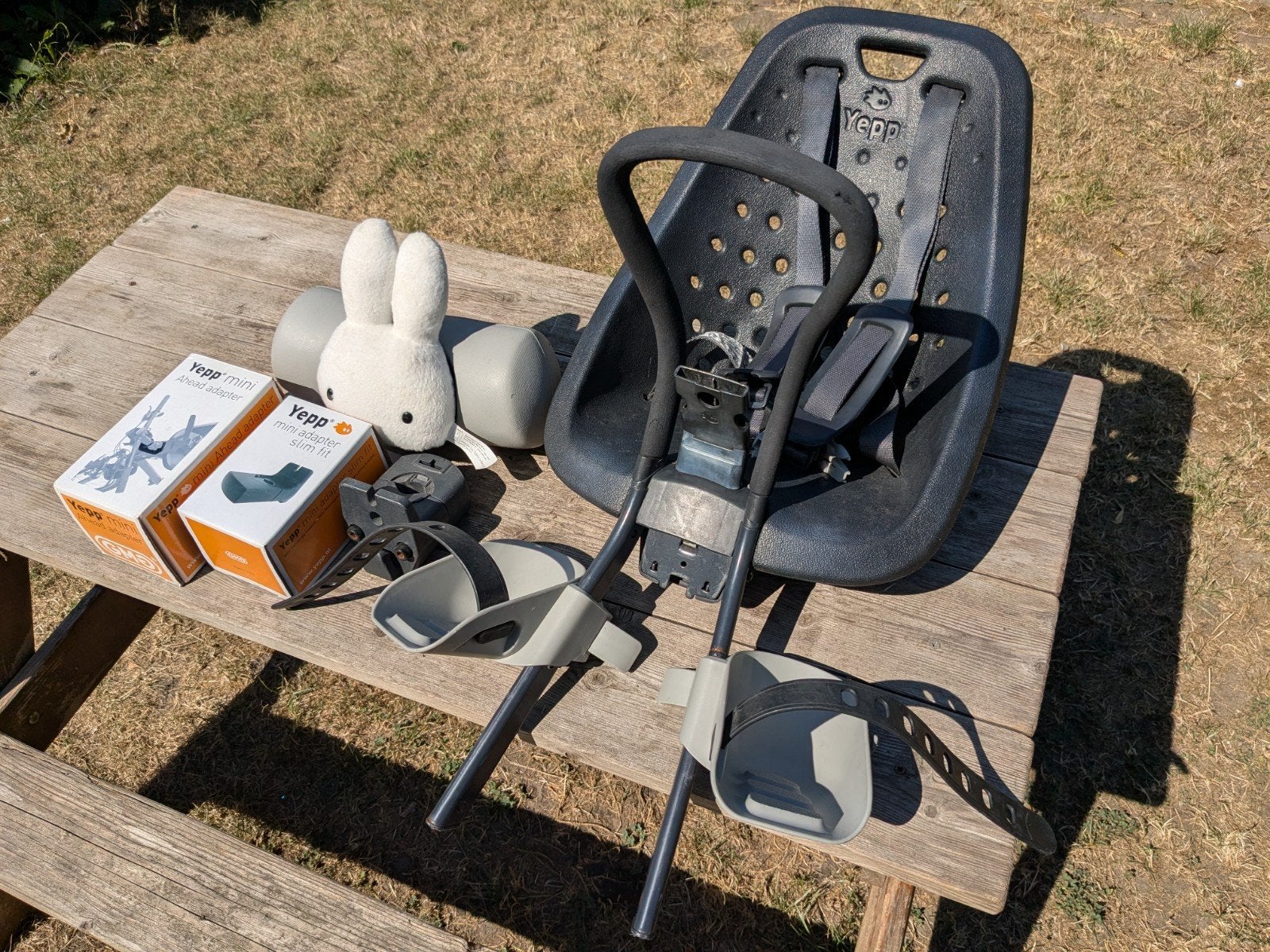 Siège vélo Thule Yepp Mini + accessoires, Vélos & Vélomoteurs, Accessoires vélo | Sièges de vélo, Repose-pieds, Enlèvement, Utilisé