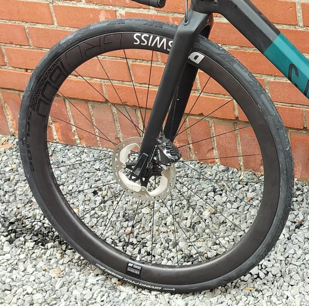 DT Swiss GRC 1600 spline, Gebruikt, Racefiets, DT-Swiss, Carbon