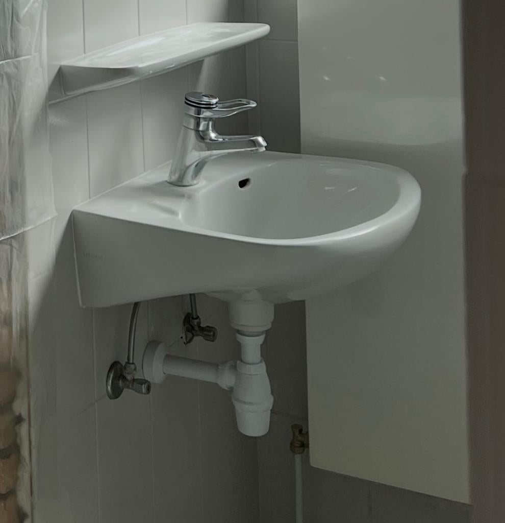 *GRATIS* lavabo, Doe-het-zelf en Bouw, Sanitair, Ophalen, Gebruikt, Wastafel