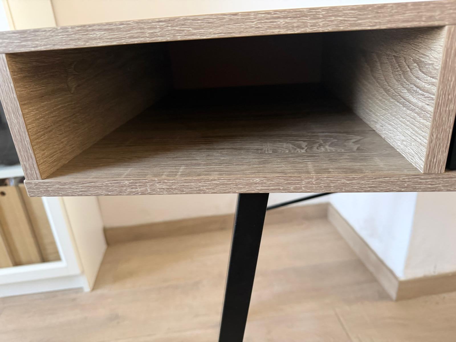 Houten bureau te koop, Maison & Meubles, Bureaux, Enlèvement, Comme neuf