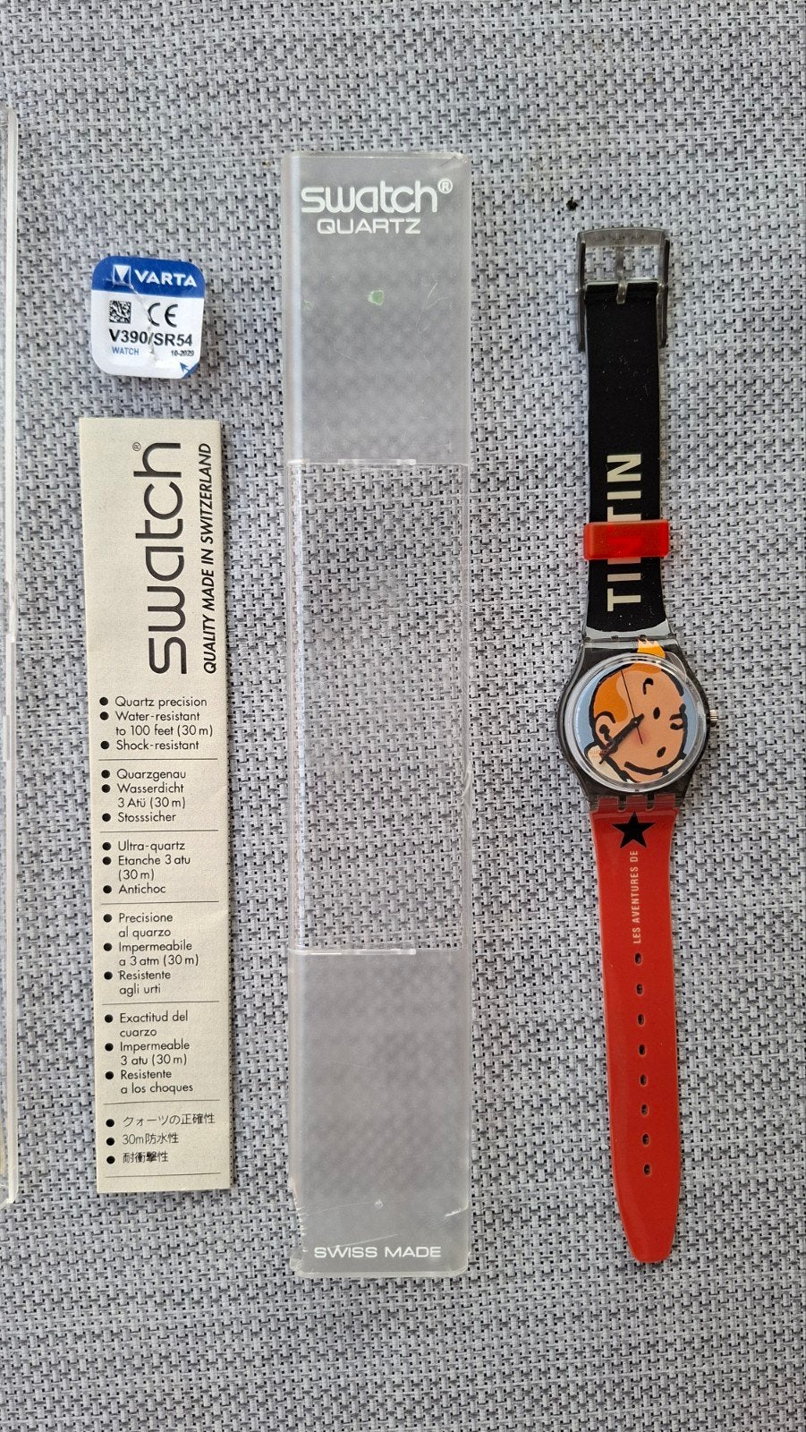 montre Tintin Tintin par Swatch, Enlèvement ou Envoi, Neuf, Swatch