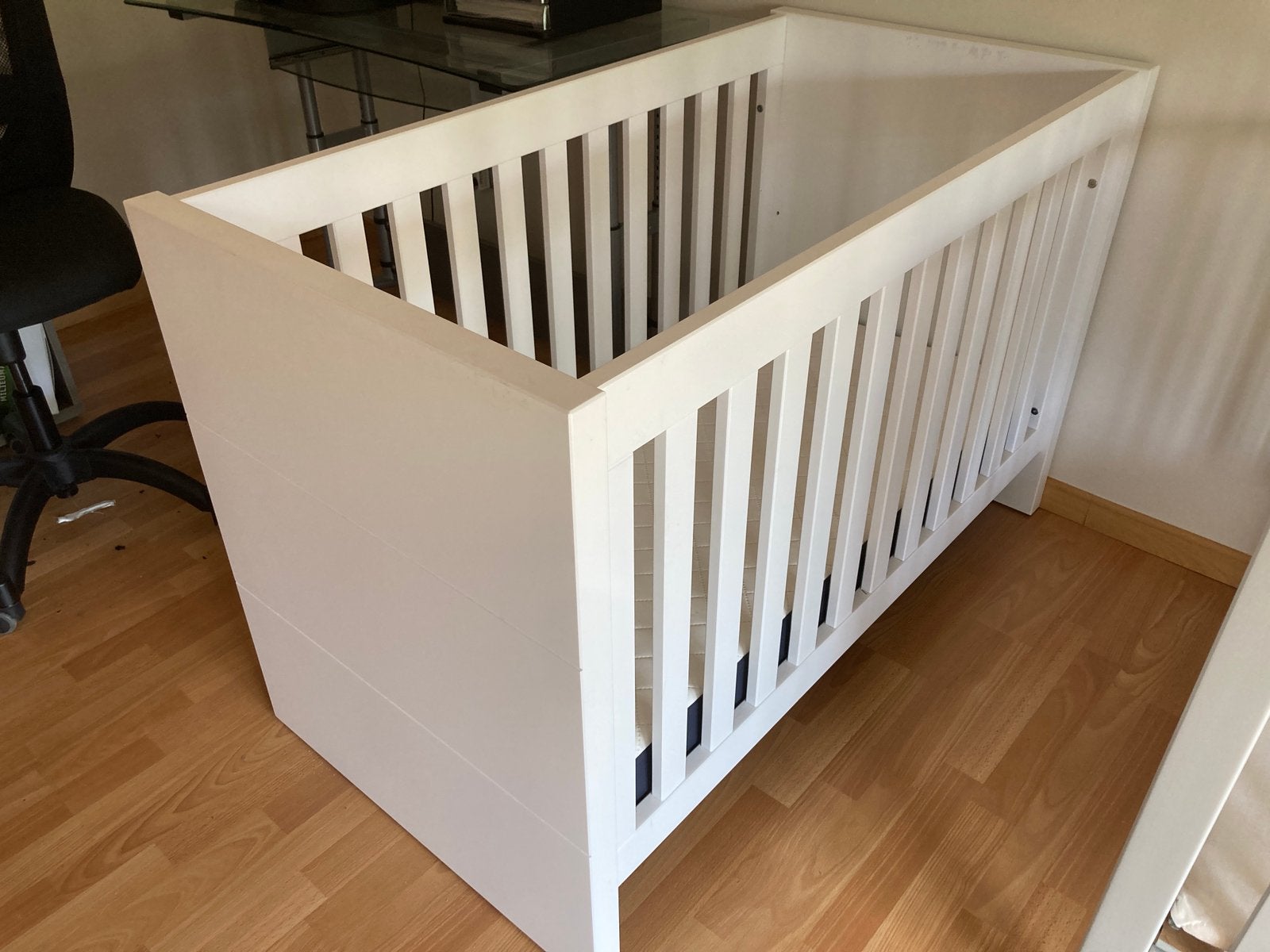Babybed met matras, Ophalen, Gebruikt, Minder dan 140 cm, Matras