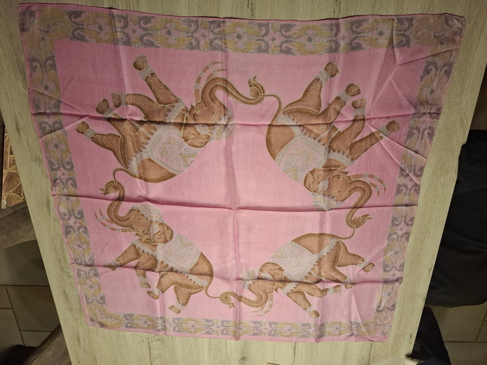 Zijde sjaal/silc scarf Jim Thompson