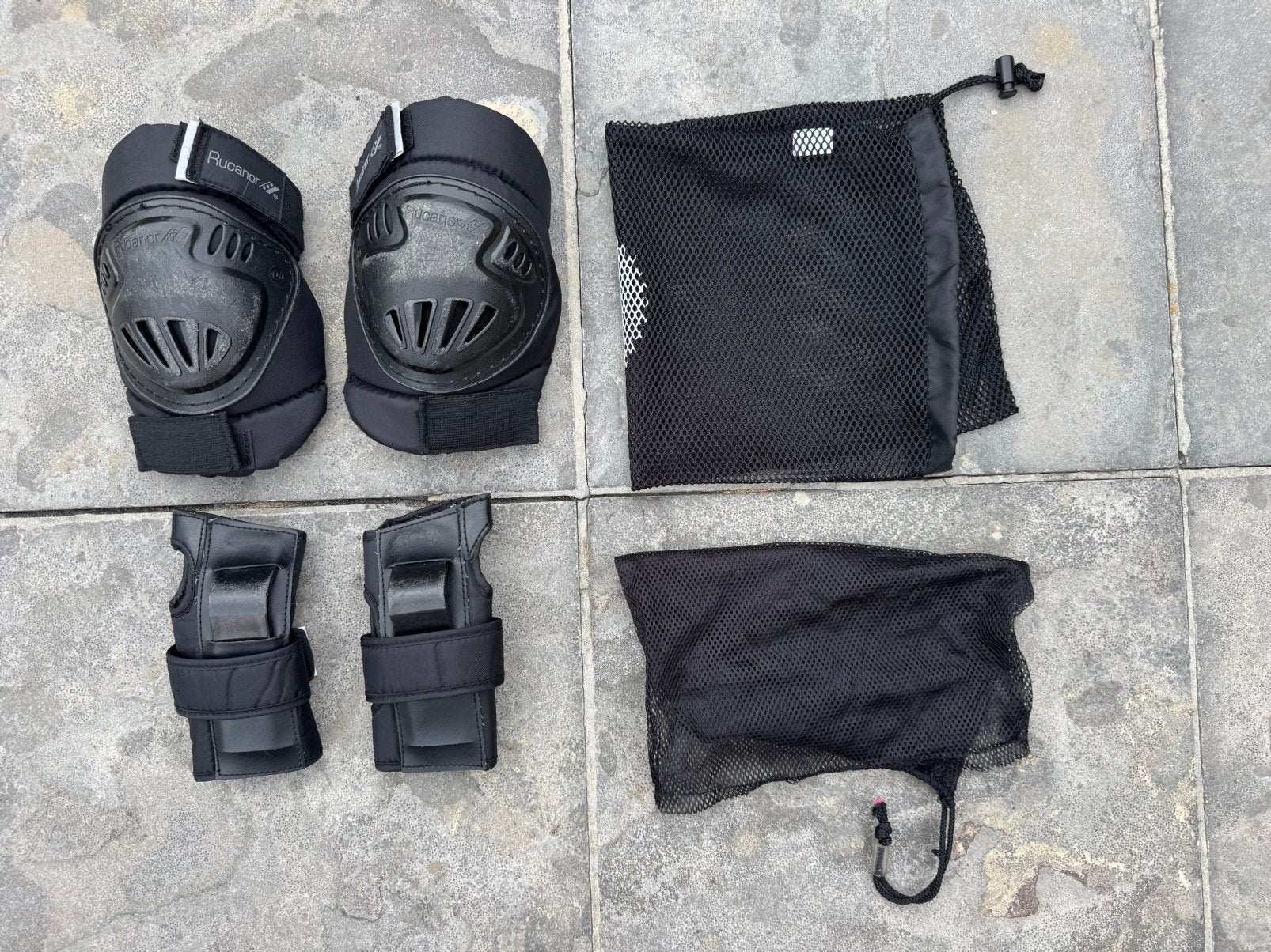 Protections pour les genoux et les poignets (Rucanor), Enlèvement, Utilisé, Protection