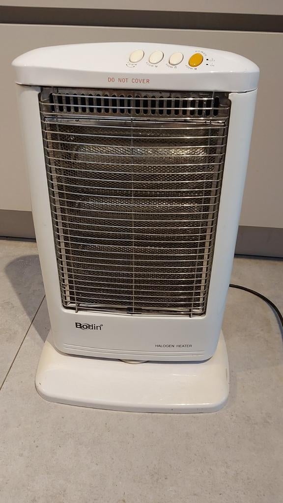 Radiateur halogène Bodin 1200W, Enlèvement ou Envoi