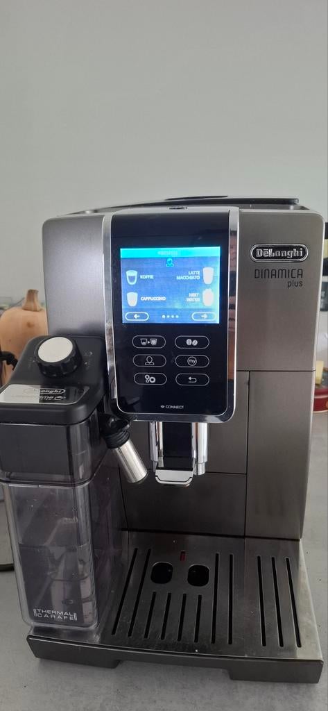 Delonghi Dinamica PLUS 19bar koffiemachine, Elektronische apparatuur, 10 kopjes of meer, Koffiemachine, Ophalen of Verzenden, Zo goed als nieuw