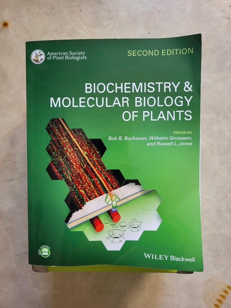 Biochemie en moleculaire biologie van planten — 2e editie, Boeken, Studieboeken en Cursussen, Ophalen, Niet van toepassing, Zo goed als nieuw