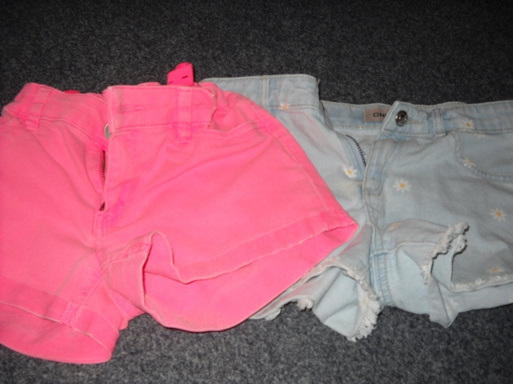 2 shorts-roze 164 here there-jeans 152- only mooie staat, Enfants & Bébés, Vêtements enfant | Taille 152, Enlèvement, Utilisé
