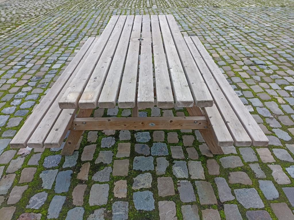 Picknick tafel, Tuin en Terras, Picknicktafels, Ophalen, Hout