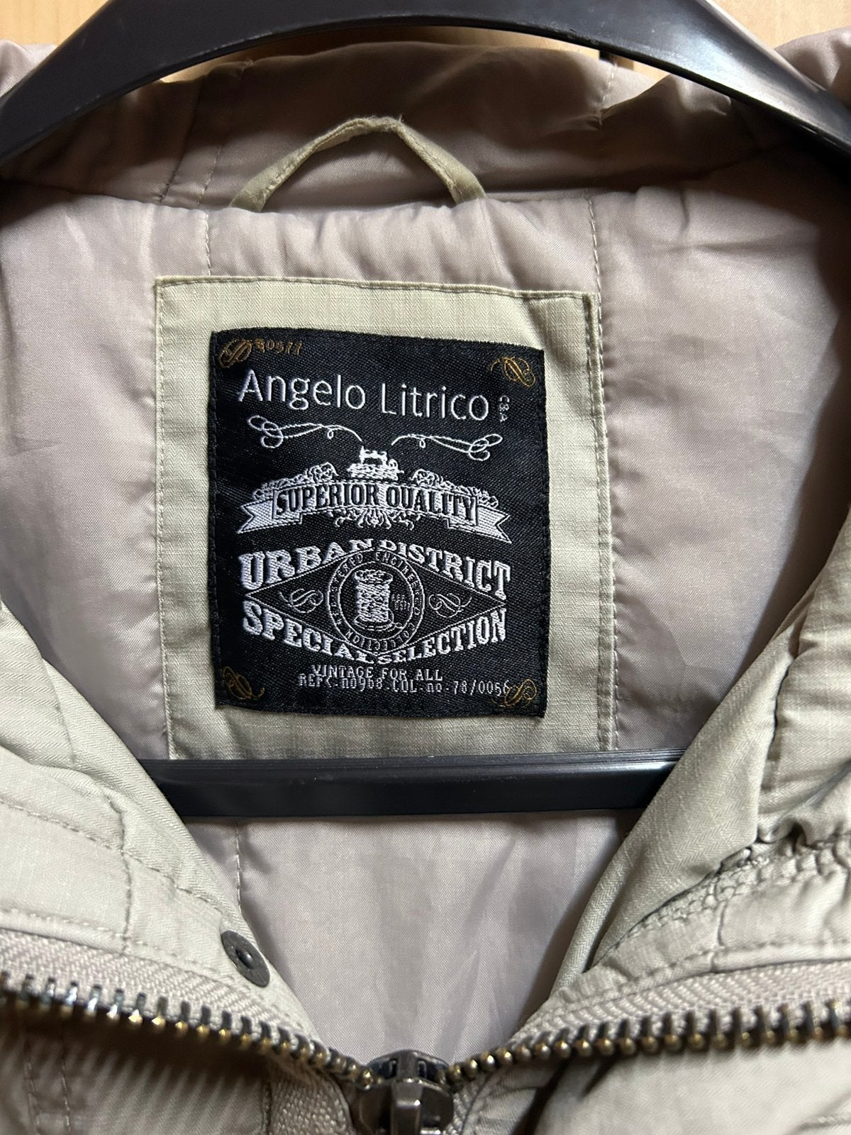 Zomerjas met kap, Ophalen, Gedragen, Maat 56/58 (XL), Beige