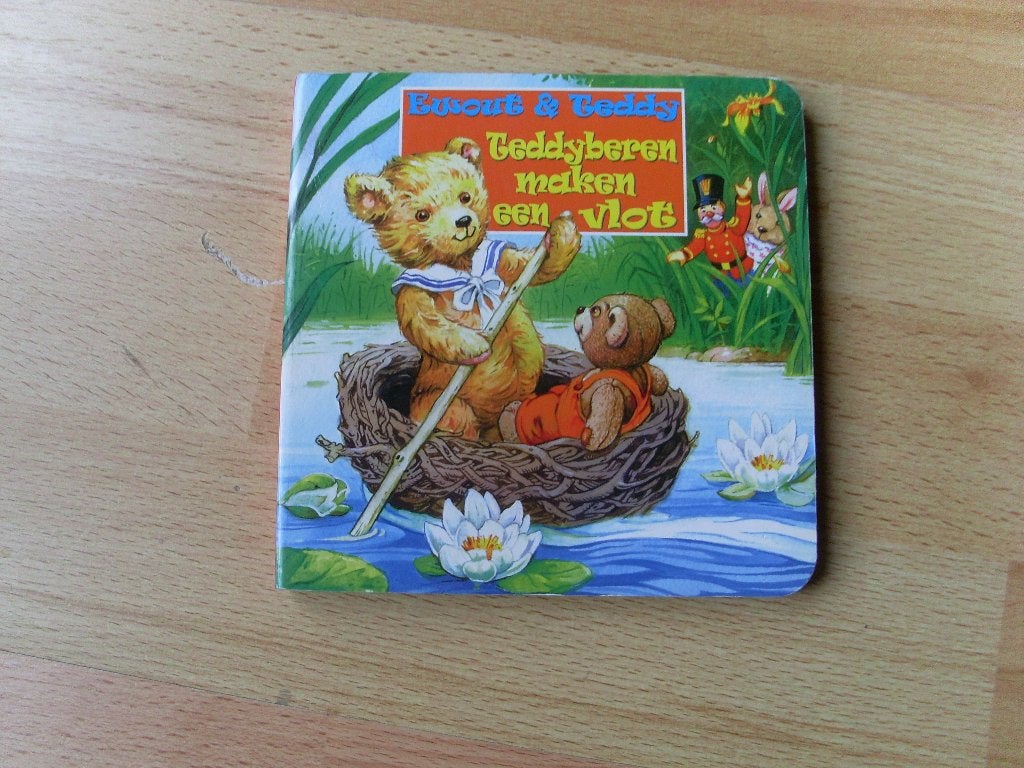 Ewout&Teddy teddyberen maken een vlot, Enlèvement ou Envoi, Comme neuf, 3 à 4 ans