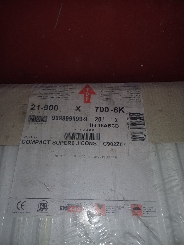 Radiatoren, Doe-het-zelf en Bouw, Verwarming en Radiatoren, Ophalen, Nieuw, Radiator
