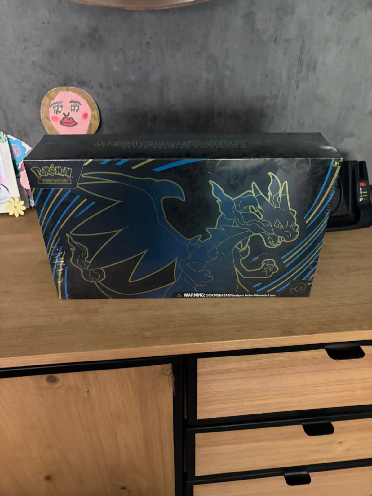 Mega Charizard ex x upc, Ophalen of Verzenden, Zo goed als nieuw
