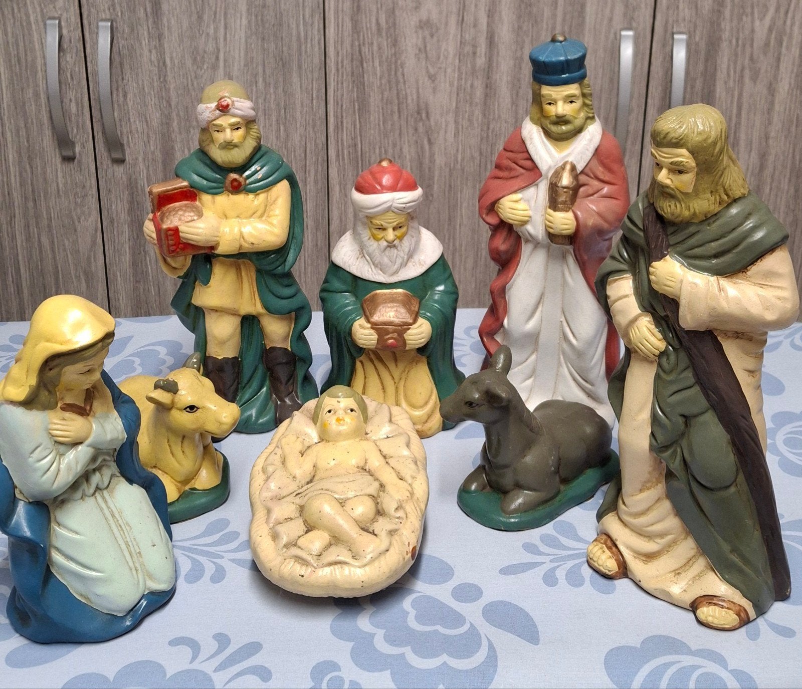 Personnages de Noël, Ophalen