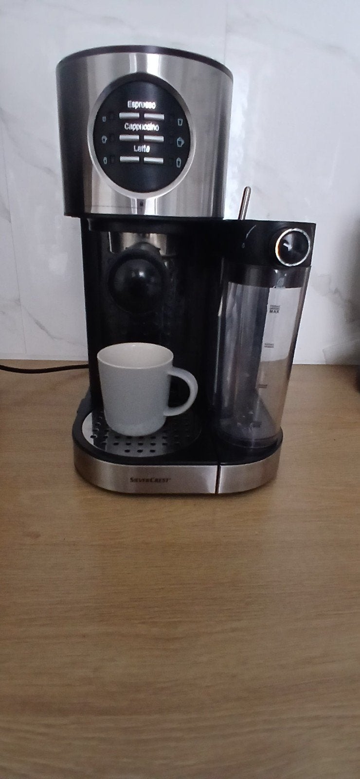 koffiezetapparaat, Ophalen