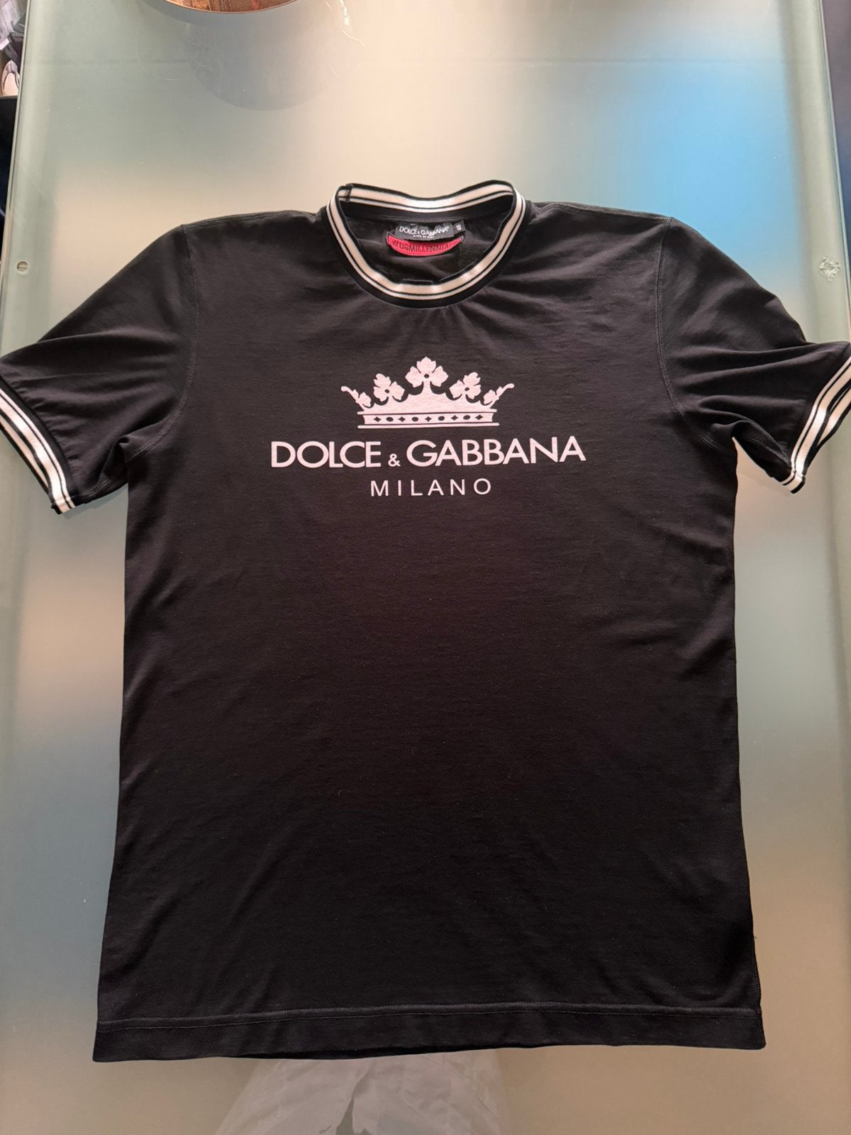Dolce & Gabbana T-shirt, Kleding | Heren, Verzenden, Zo goed als nieuw, Maat 48/50 (M), Zwart