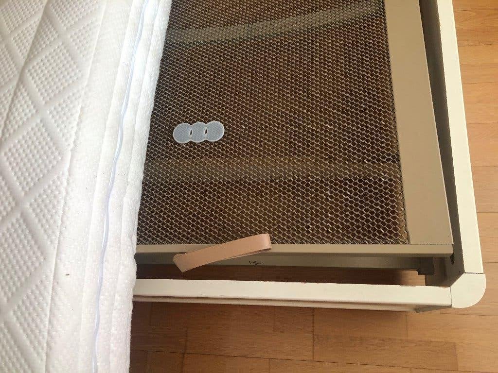 Bed (onderstel Auping)+nachtkastjes+commode +kleerkast, Enlèvement, Utilisé, 180 cm, Deux personnes