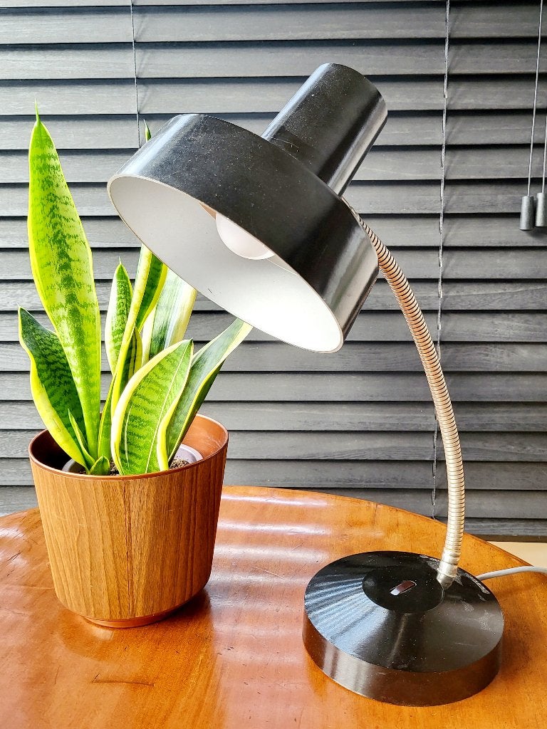Lampe de bureau en bakélite, Elektrosovit, 1960, Antiquités & Art, Enlèvement ou Envoi