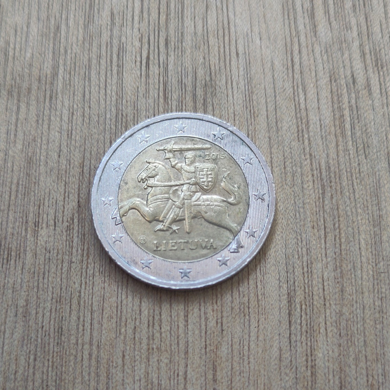 2 euro Litouwen 2015, Ophalen