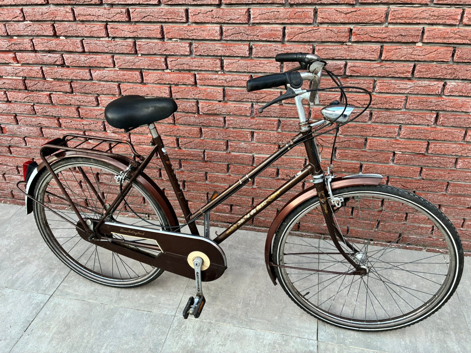 Norto deluxe damesfiets met 3 versnellingen, Gebruikt, Velgrem, Versnellingen, 50 tot 53 cm