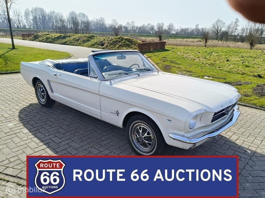 Ford Mustang | 1964 | Route 66 Auctions, Zwart, Bedrijf, Handgeschakeld, Overige carrosserie