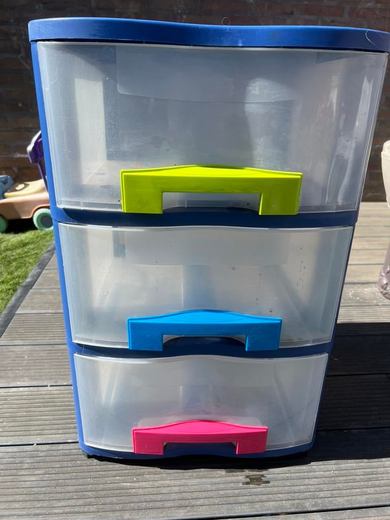 Ladekastje op wielen Allibert, Ophalen, Zo goed als nieuw