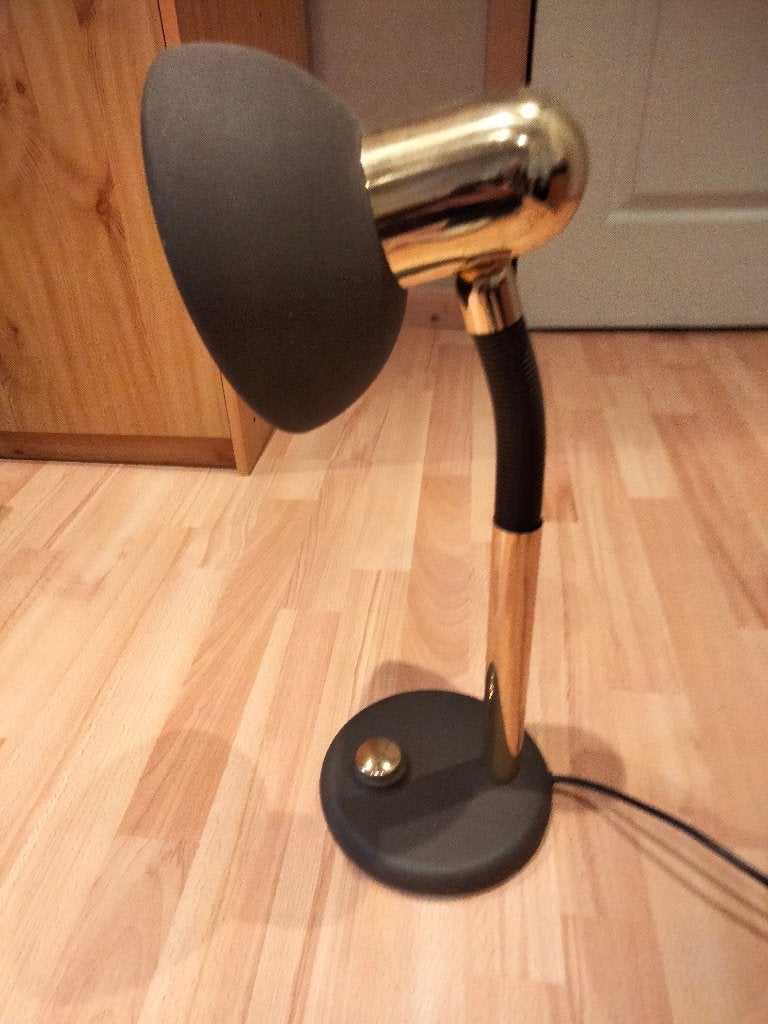 Vintage Hillebrand bureaulamp (jaren '70), Huis en Inrichting, Ophalen, Bureaulamp, Gebruikt, Overige merken