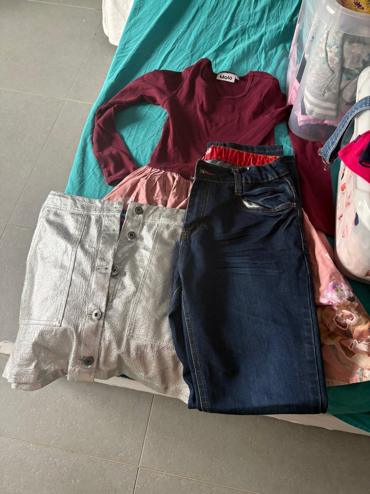 Vêtements fille 10 ans, Enfants & Bébés, Enlèvement, Comme neuf, Fille, Ensemble