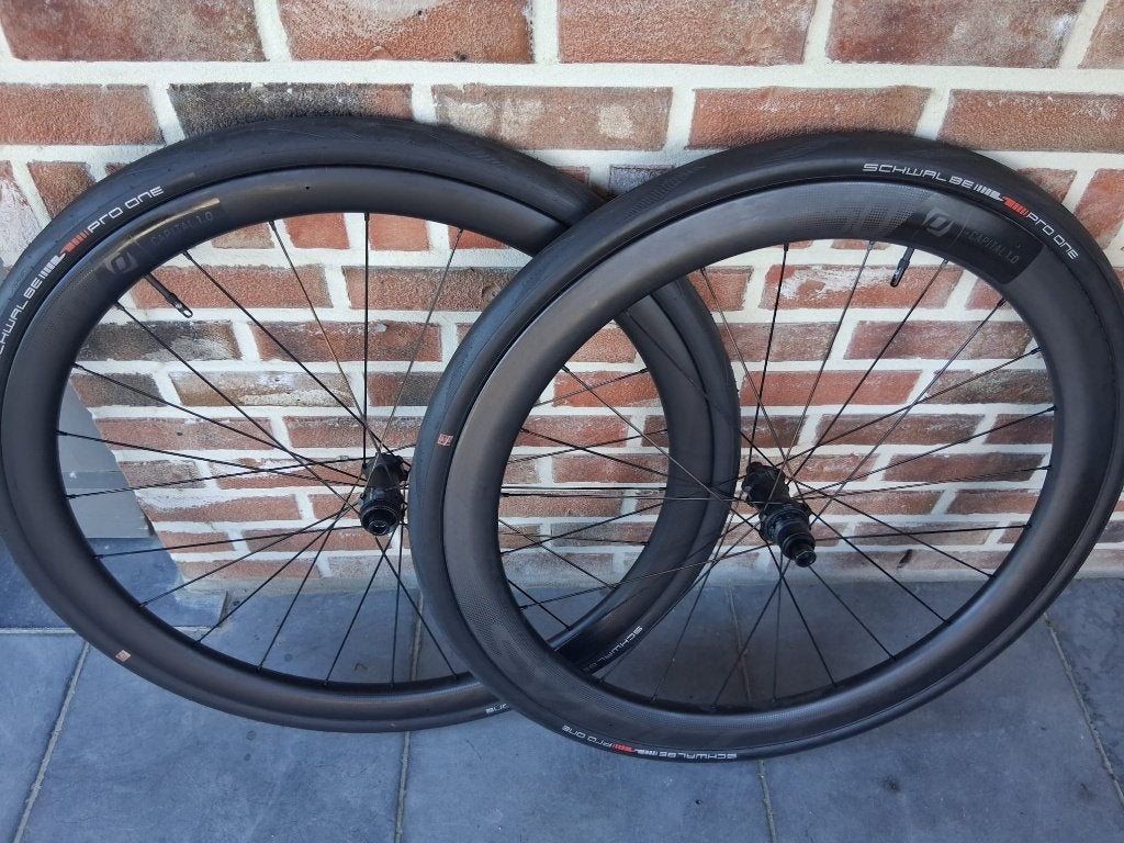Syncros Capital 1.0 carbon wielset 40/50mm – SRAM XDR, Enlèvement, Comme neuf, Carbone, Frein à disque