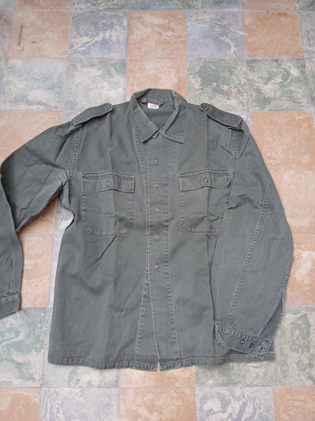 Chemise veste Abl  1987., Collections, Objets militaires | Général, Enlèvement ou Envoi