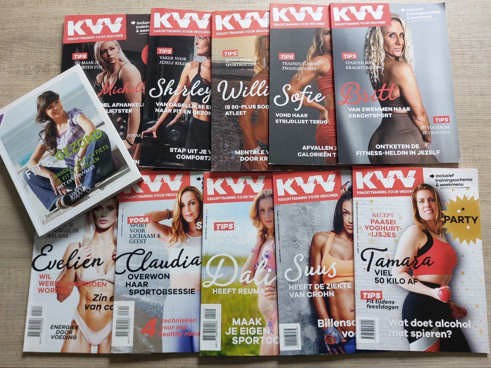 Magazine,  Krachttraining voor vrouwen, Boeken, Ophalen
