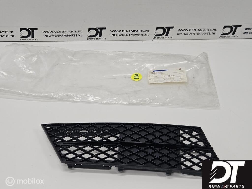 Grille bumper rechts BMW E60 E61 LCI 51117178098, Nieuw, Ophalen of Verzenden
