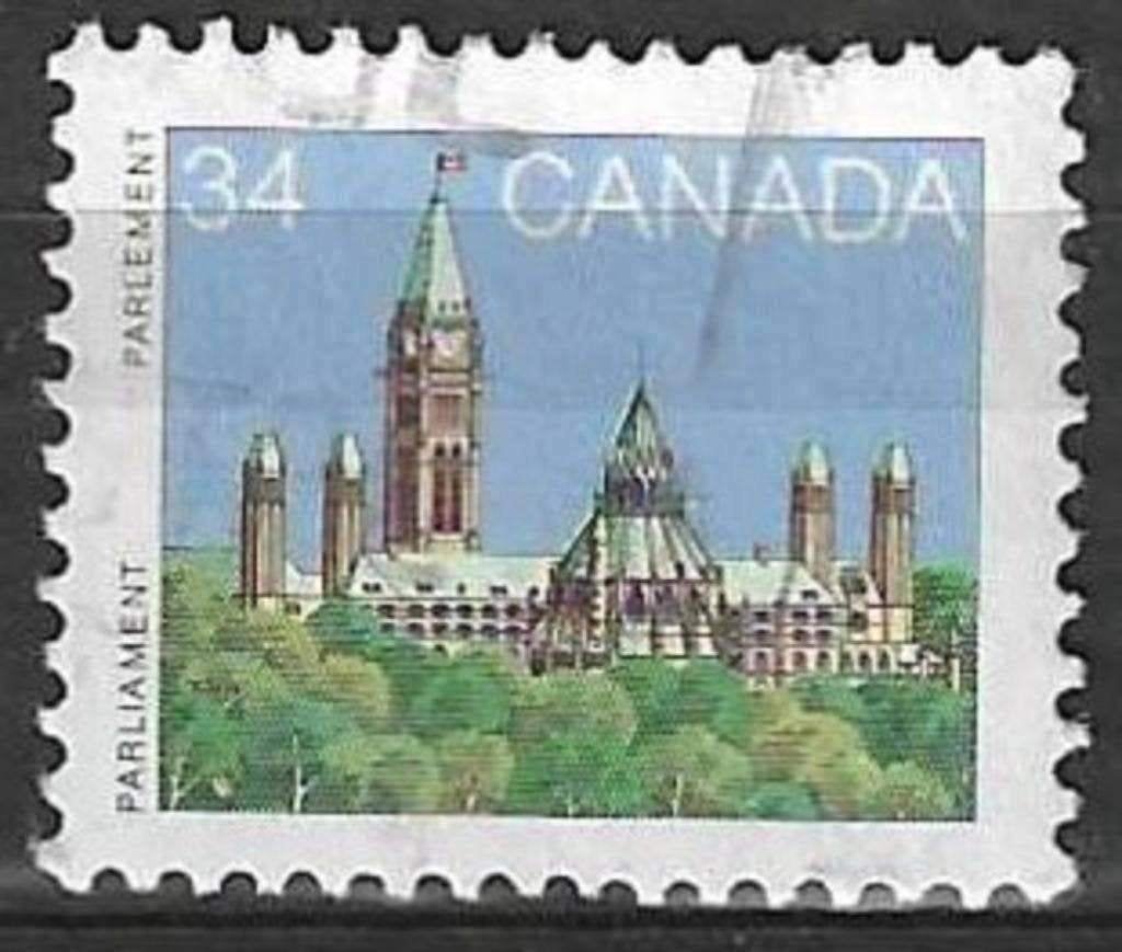Canada 1985/1986 - Yvert 912 - Parlement canadien (ST), Envoi, Affranchi