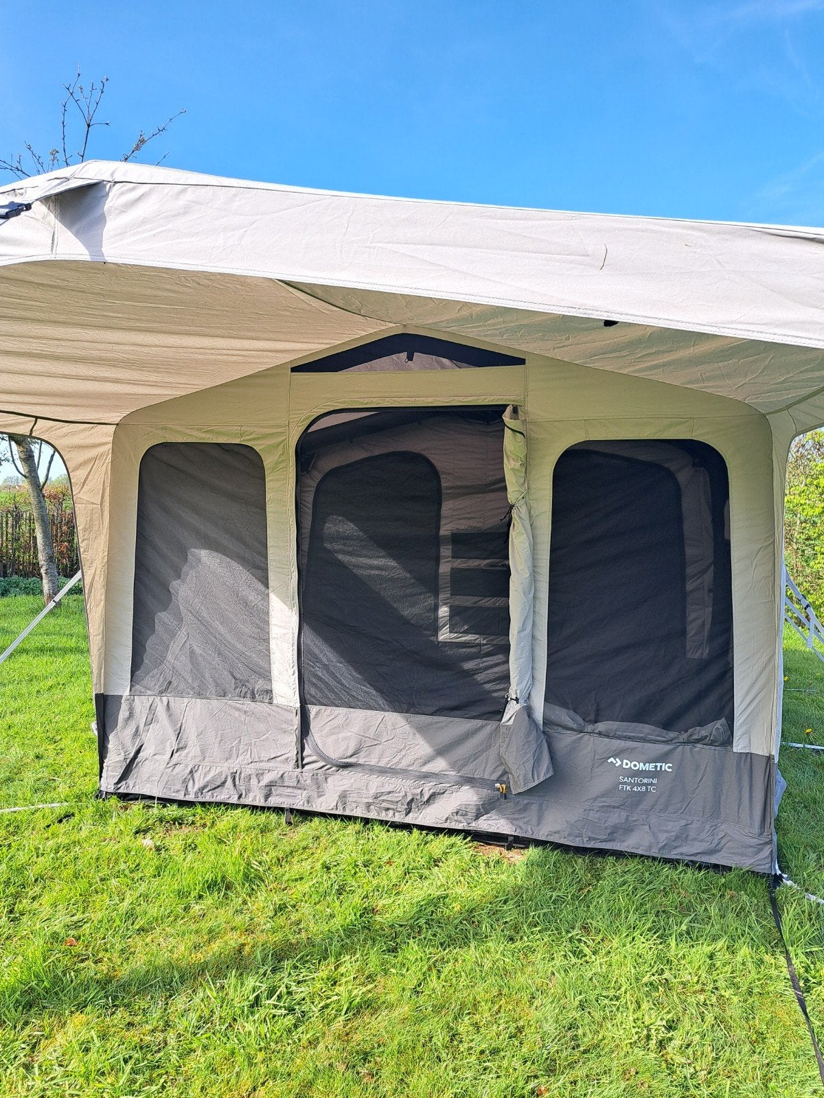 Dometic Santorini FTK 48 TC opblaastent, Ophalen, Zo goed als nieuw, Tot en met 4