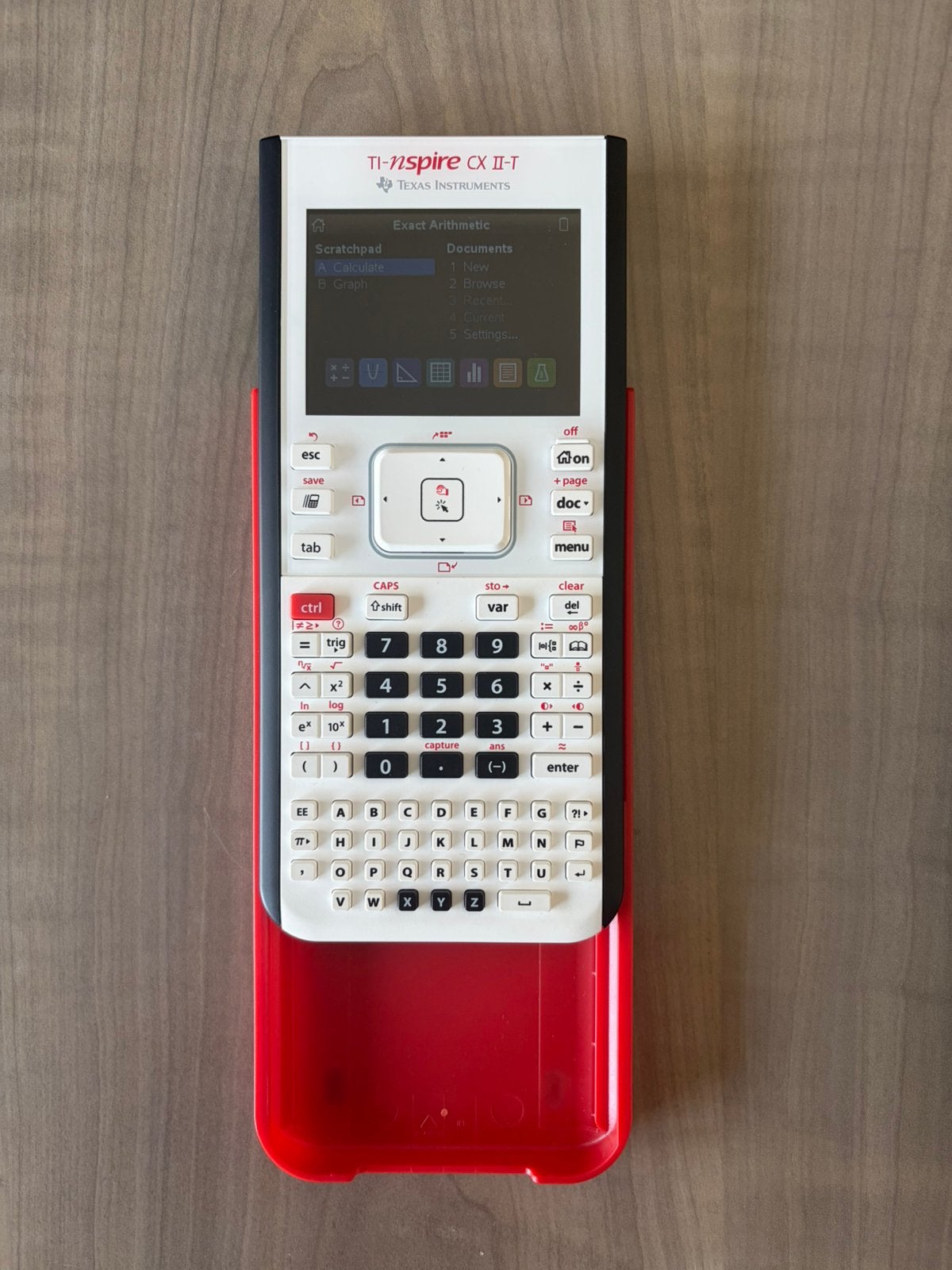 Calculatrice graphique TI-Nspire CX II-T + étui, Enlèvement ou Envoi, Calculatrices graphique, Comme neuf