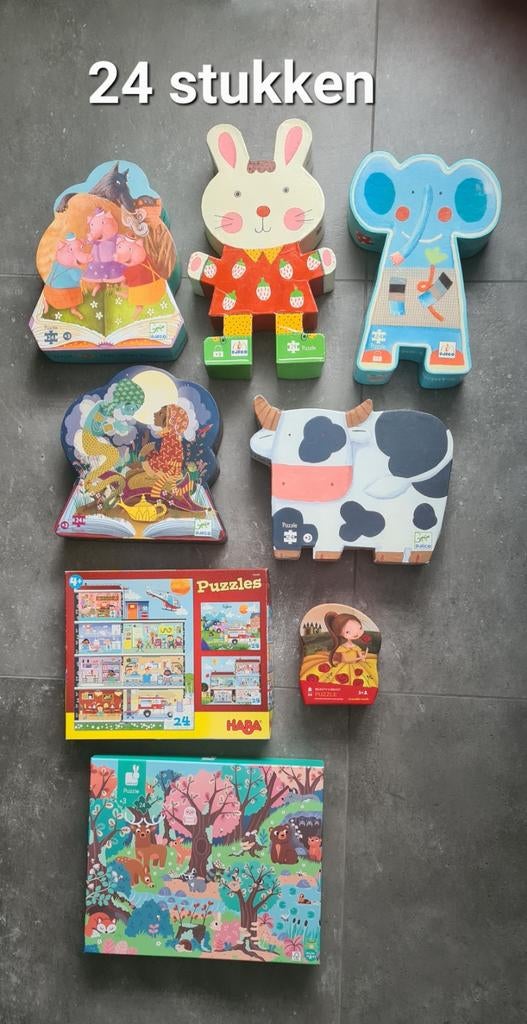 Puzzels djeco, crocodile creek, janod -  24 stukken, Ophalen