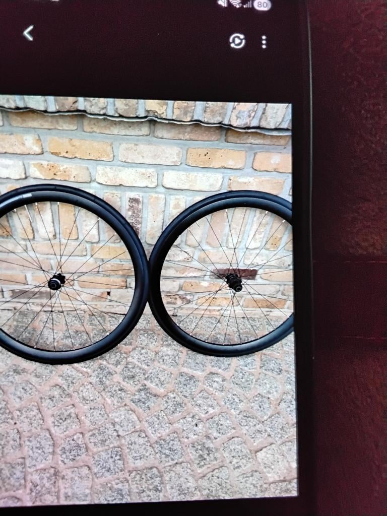 Racefiets wielen, Ophalen, Zo goed als nieuw, Racefiets