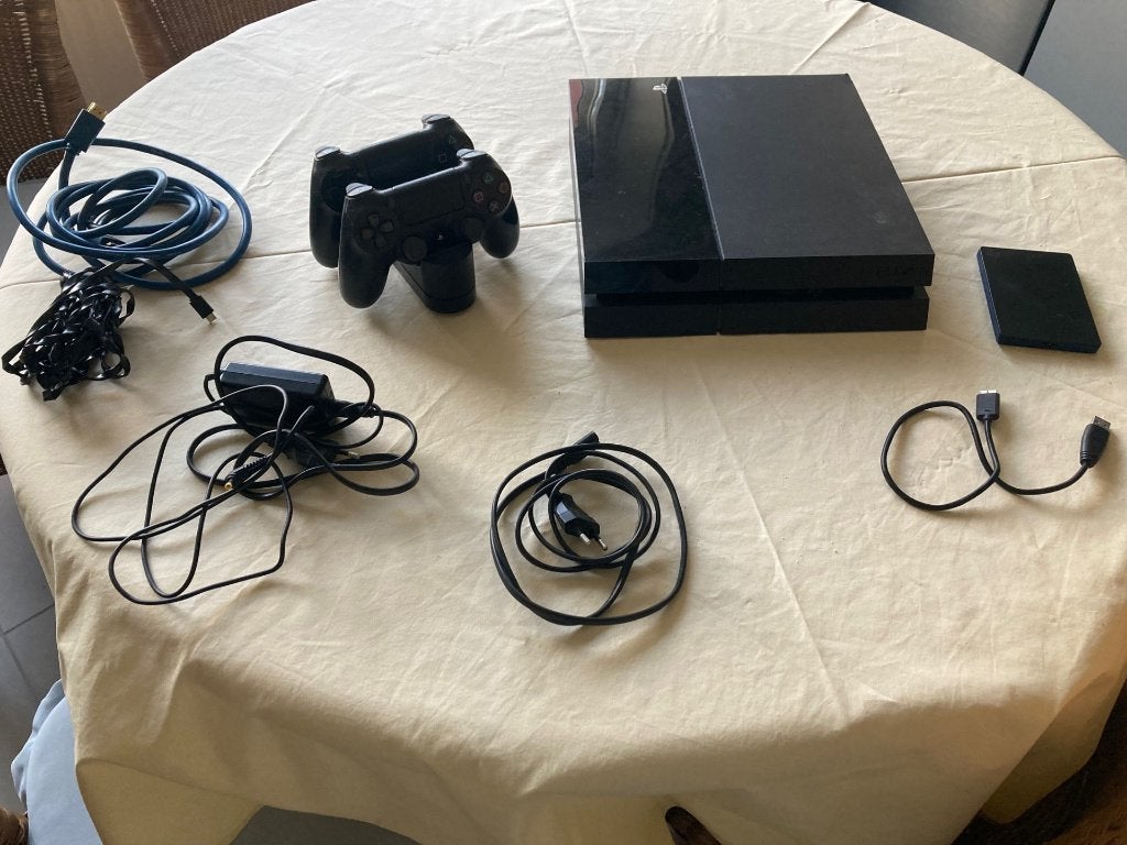 PS 4 en toebehoren, Games en Spelcomputers, Ophalen, Met 2 controllers, Original, Met games