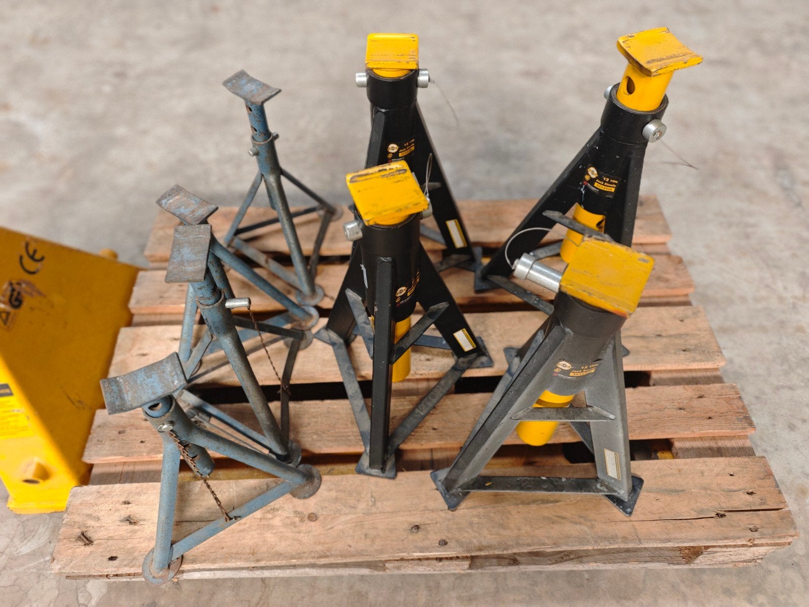 Supports d'essieu - Jack supporte 12 tonnes, Enlèvement, Comme neuf